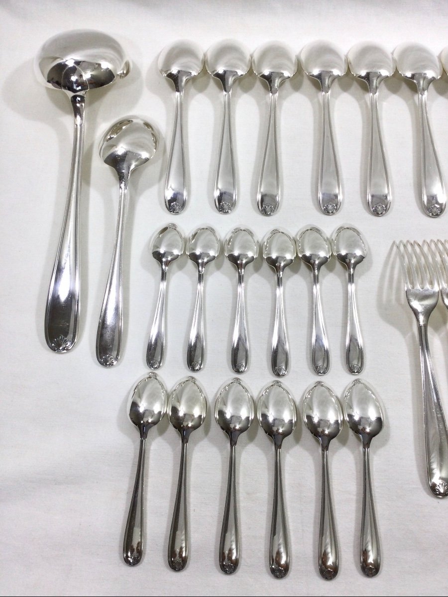 Christofle - 50 Piece Cutlery Set Berain Model-photo-3