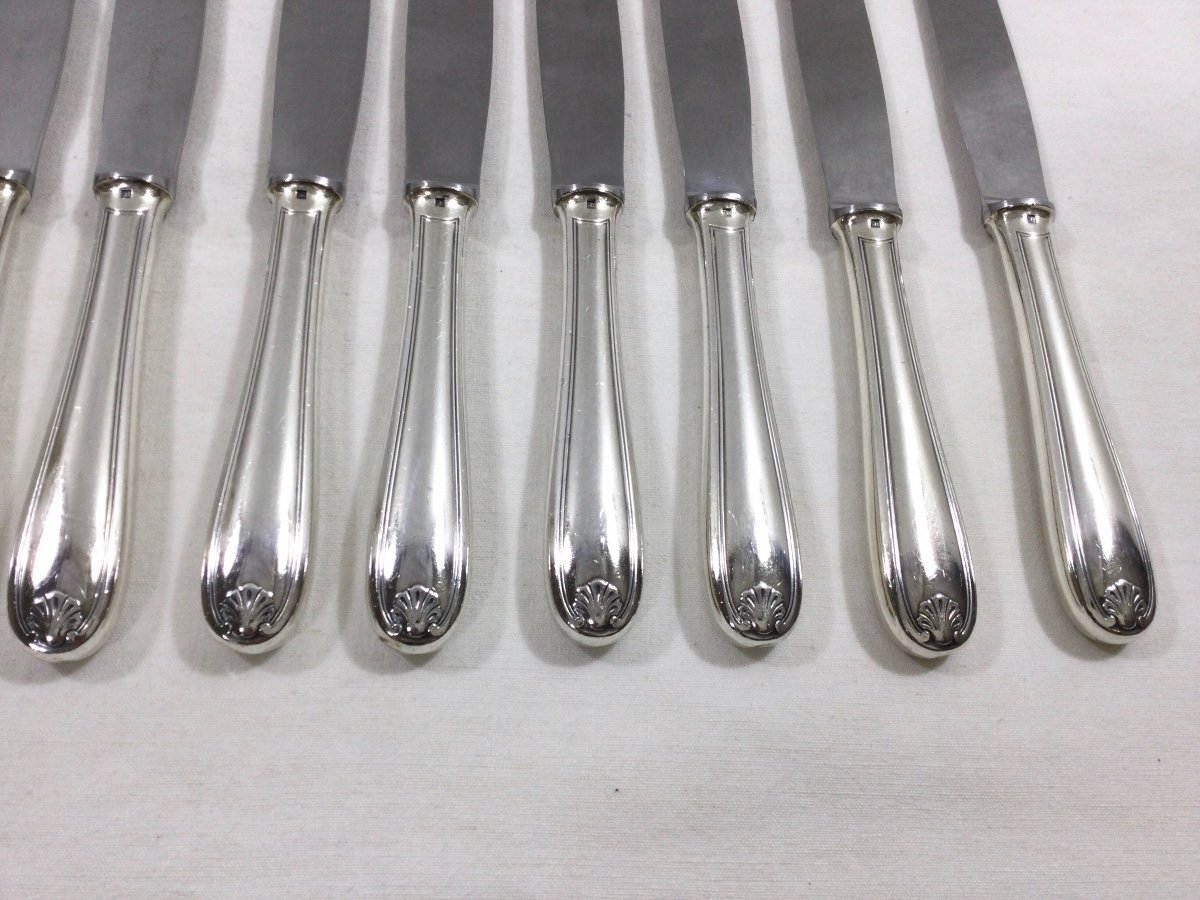 Christofle - 50 Piece Cutlery Set Berain Model-photo-5