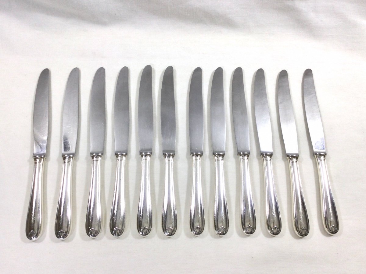 Christofle - 50 Piece Cutlery Set Berain Model-photo-7