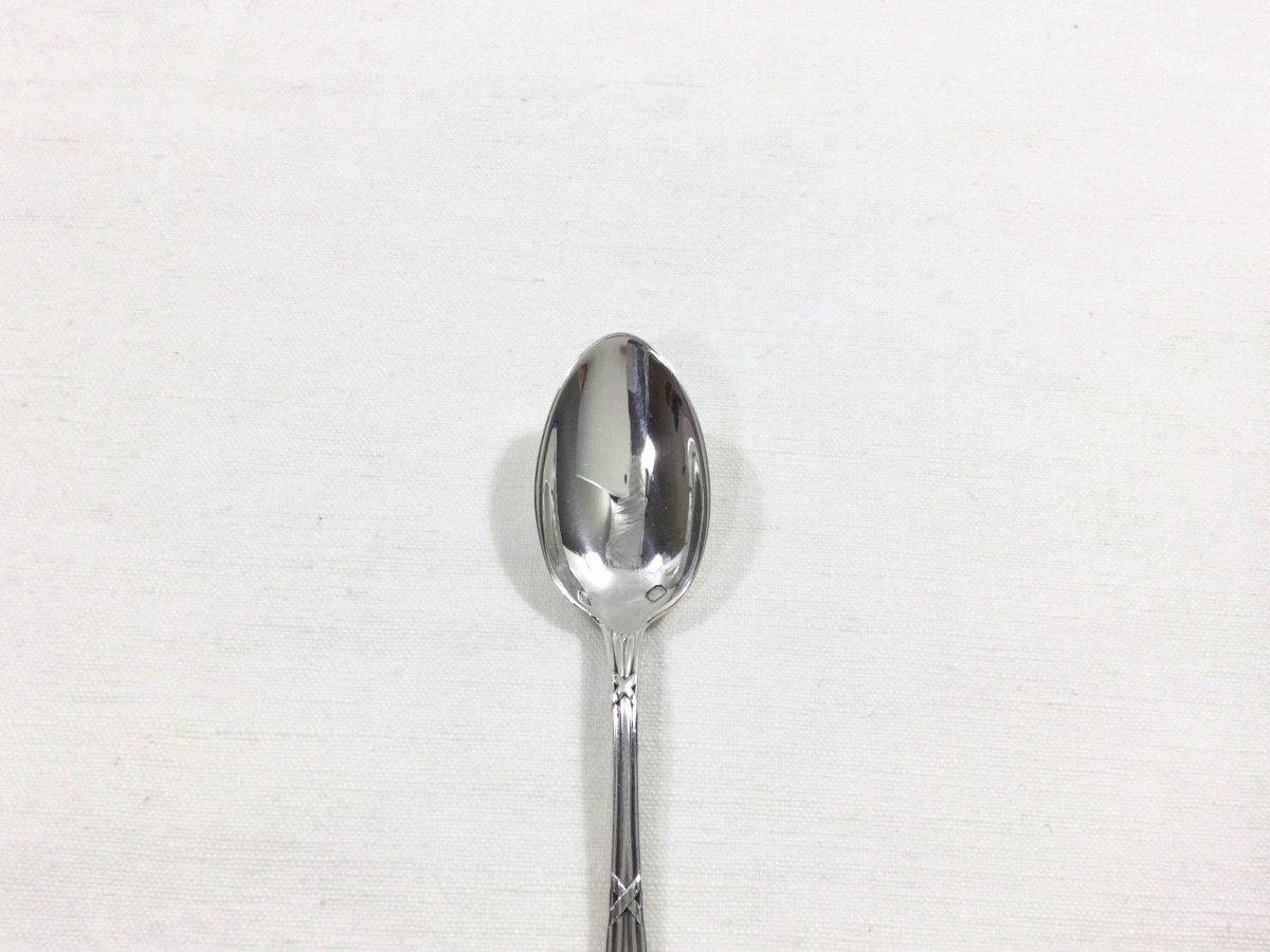 Hénin Et Cie - Louis XVI Moka Spoons-photo-7