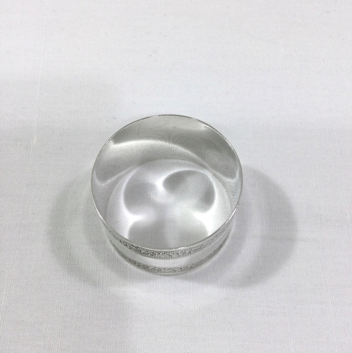 Napkin Ring In Sterling Silver-photo-2
