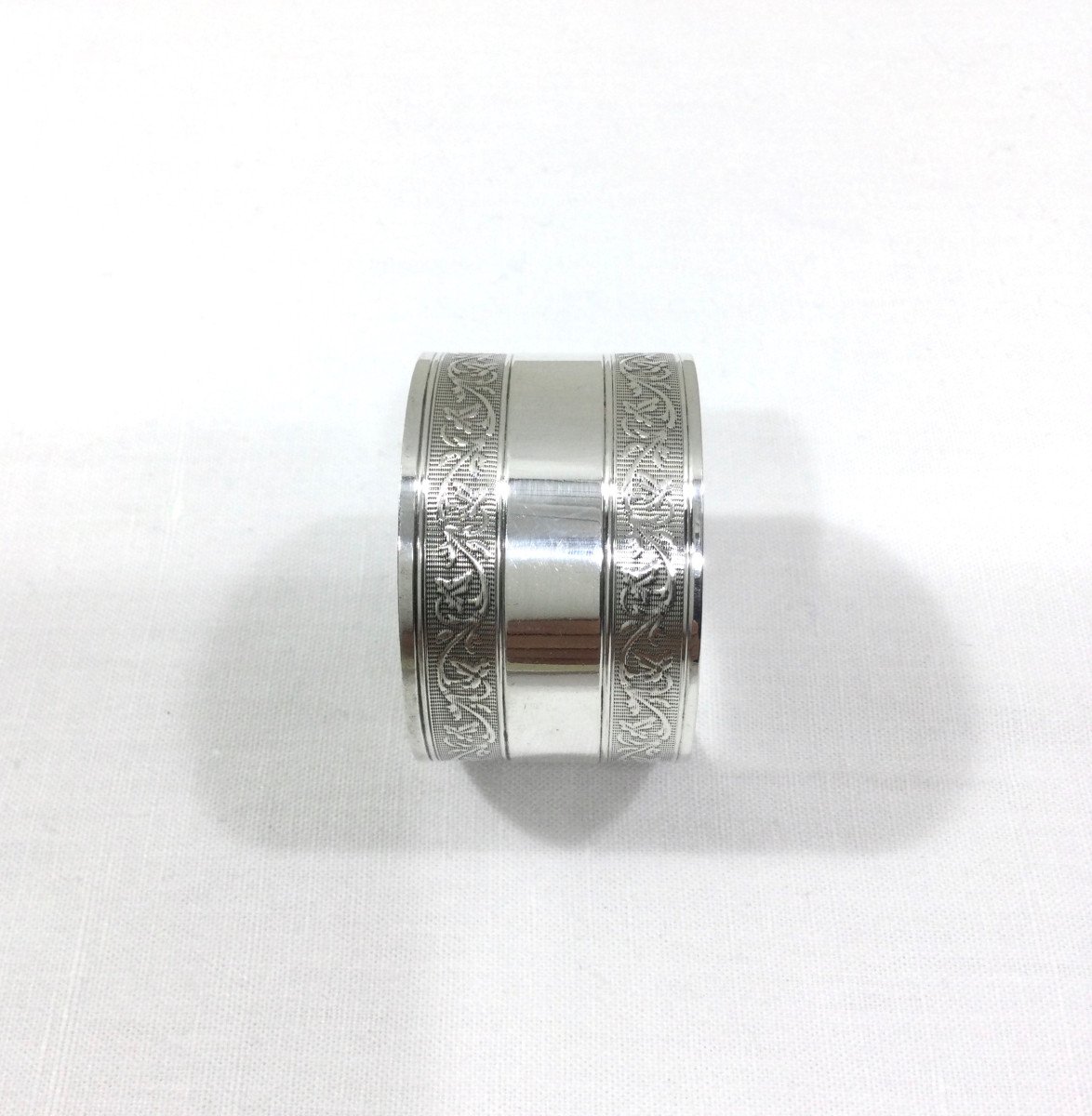 Napkin Ring In Sterling Silver-photo-3