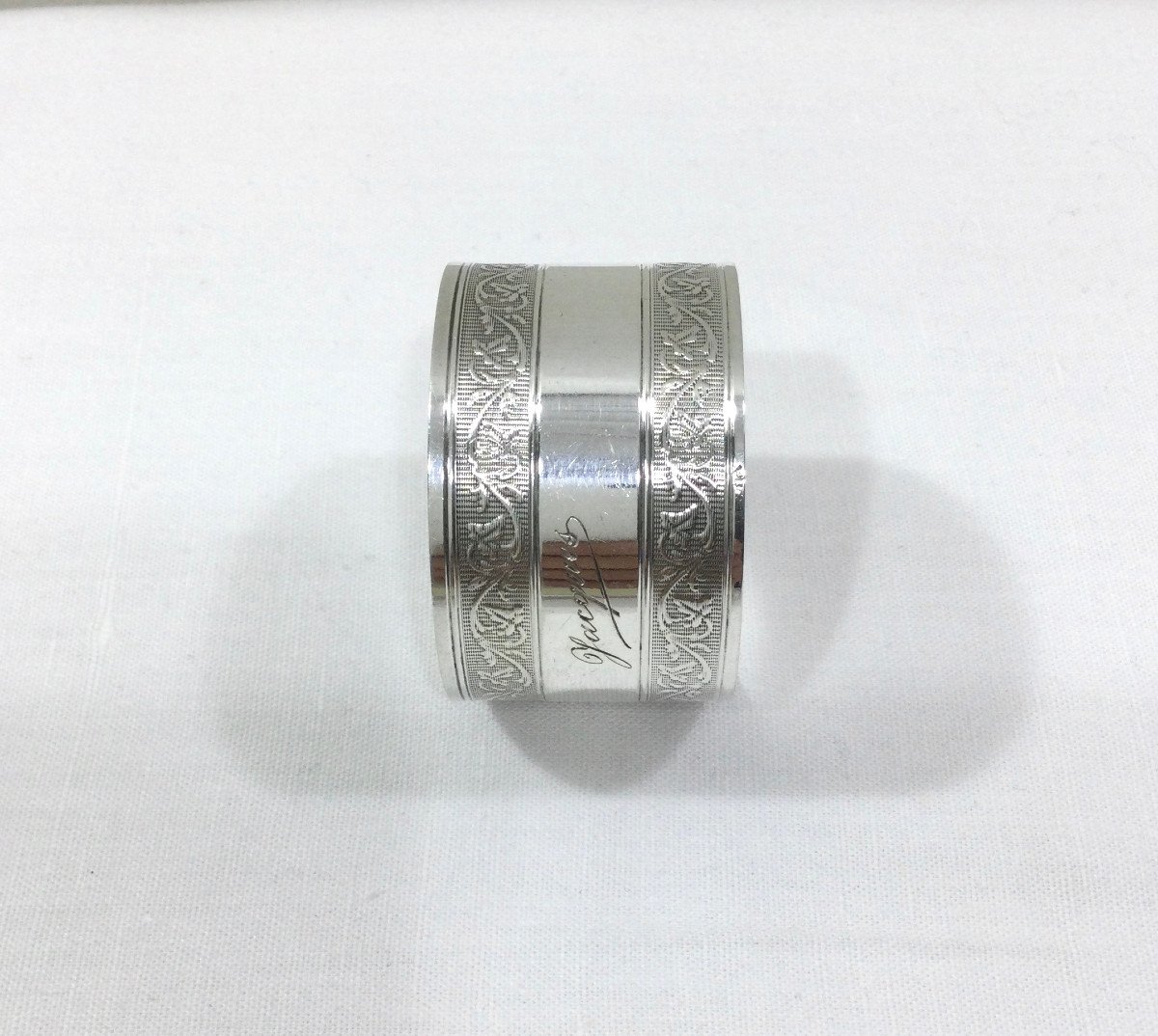 Napkin Ring In Sterling Silver-photo-5