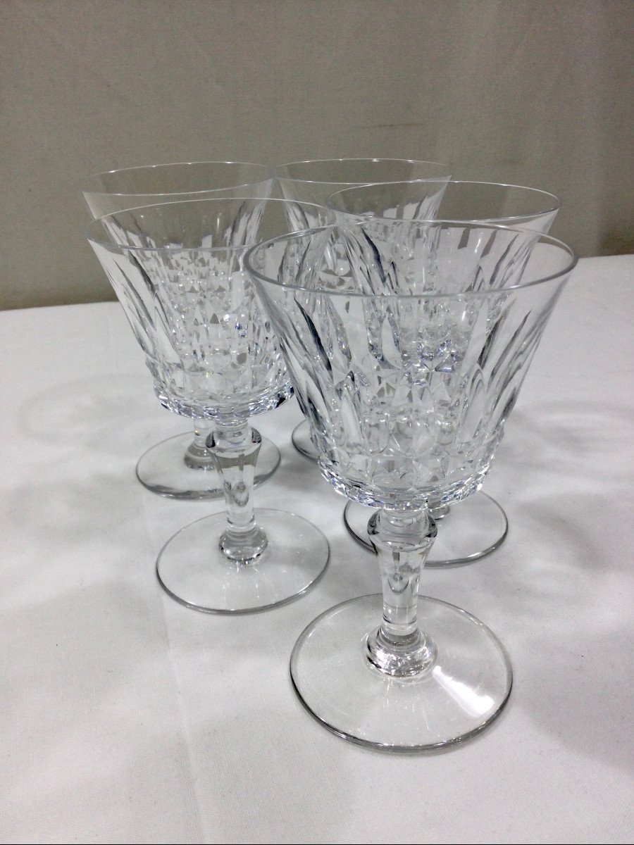 Baccarat - Piccadilly White Wine Glasses-photo-4