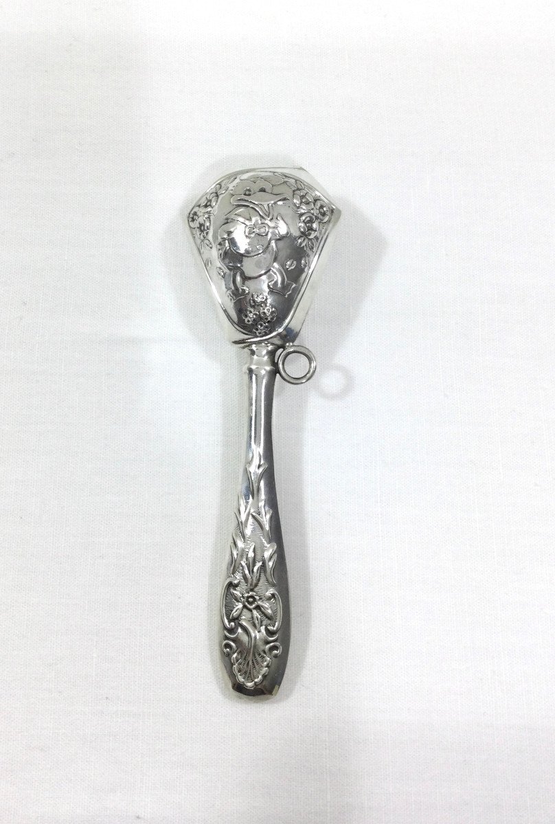 Rattle In Sterling Silver Walt Disney-photo-2