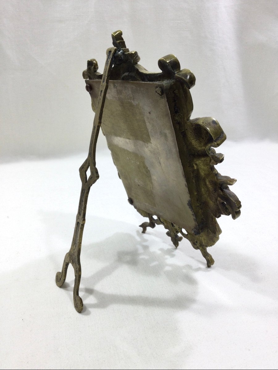 Miroir En Bronze De Style Louis XVI -photo-3