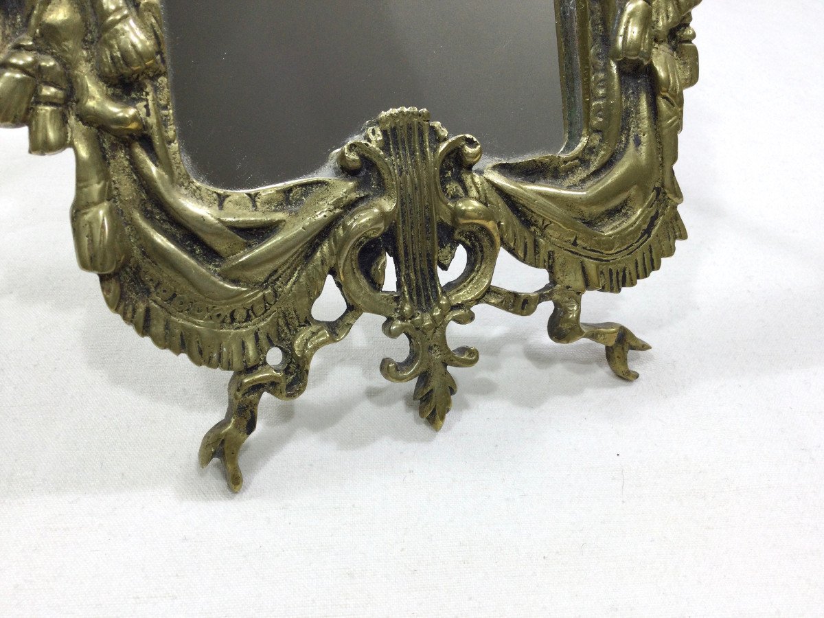 Miroir En Bronze De Style Louis XVI -photo-3
