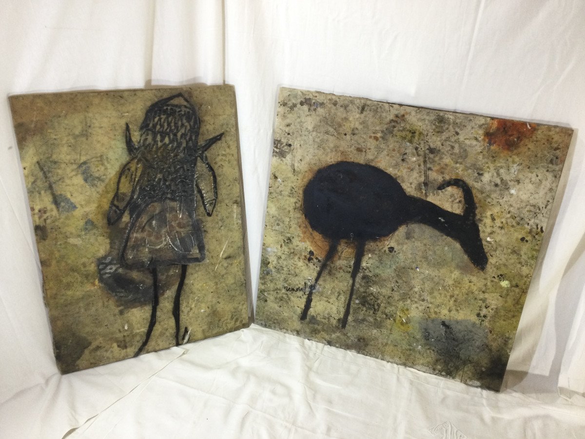 Emmanuelle Renard - Dyptique Goat And Bergrer