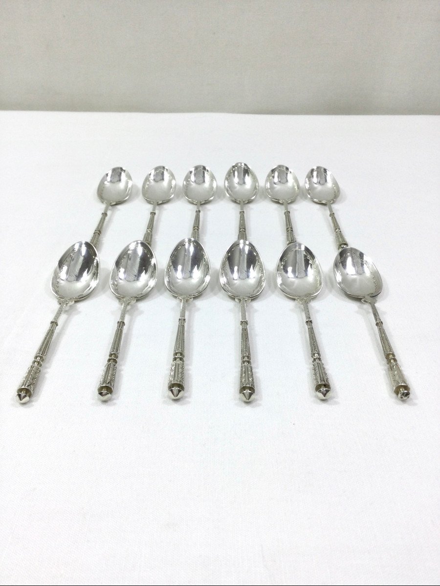 Ernest Compère - Russian-style Coffee Spoons-photo-2