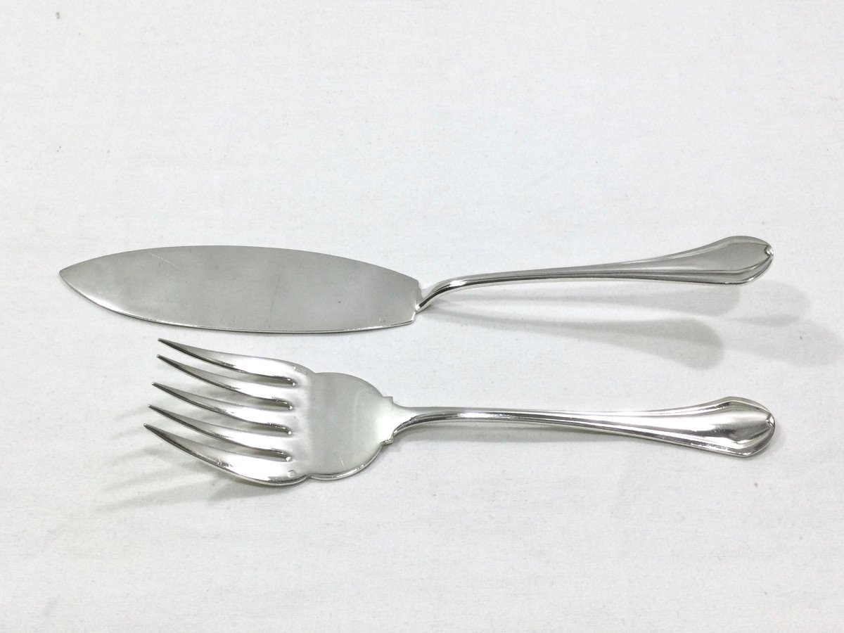 Christofle - Printania Fish Service Cutlery-photo-2