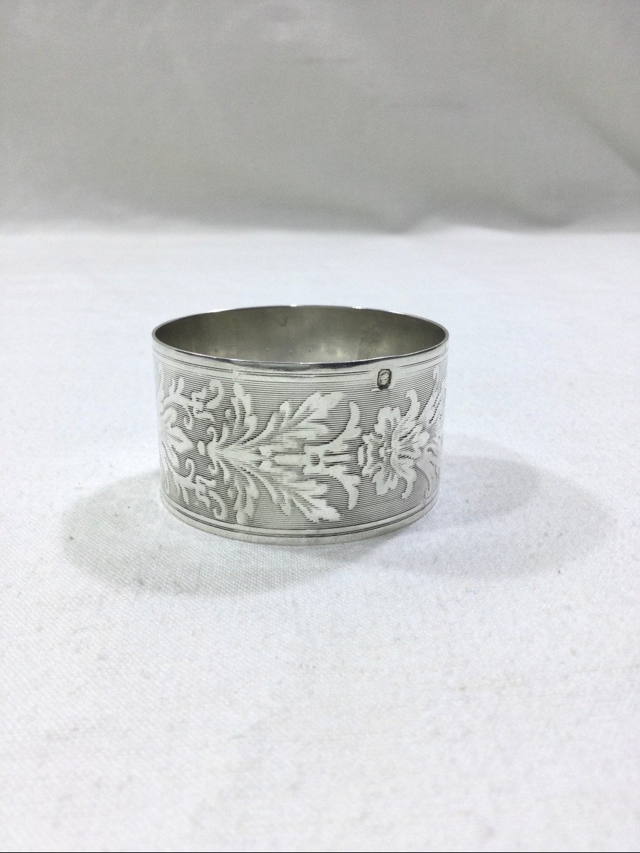 Yt Silver Napkin Ring-photo-3