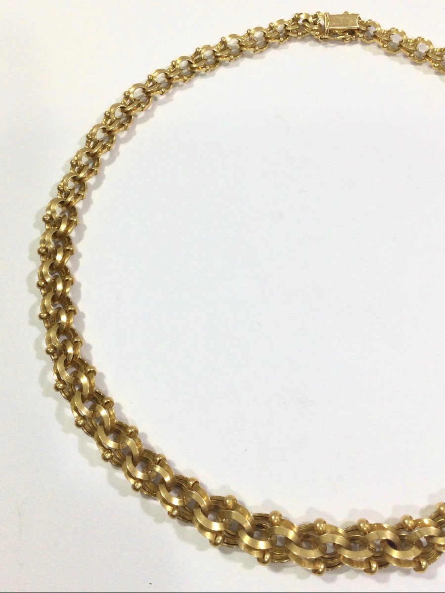 Collier En Or Rose -photo-2