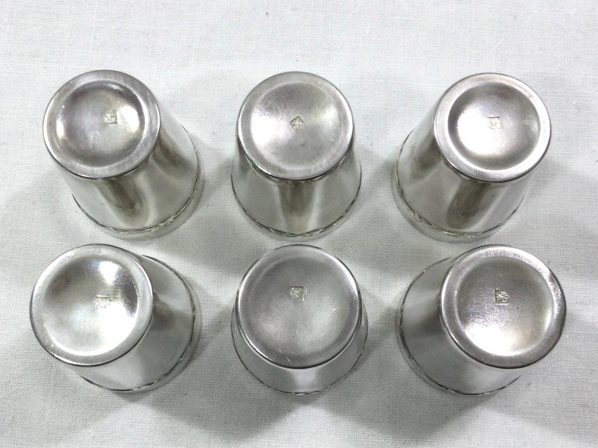 Silver Metal Liquor Tumblers-photo-3