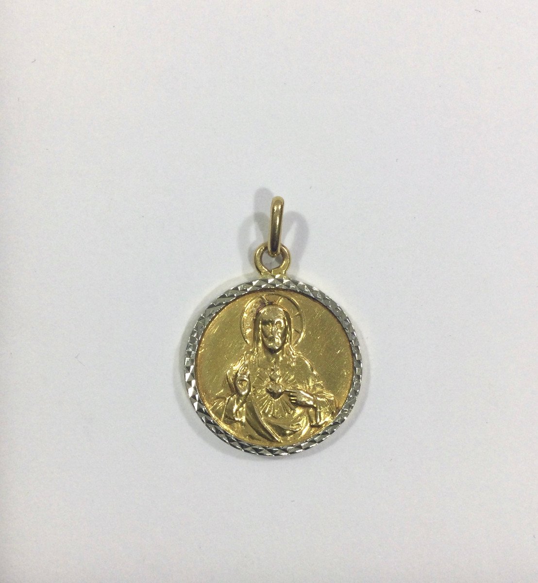 Médaille Du Scapulaire En Or 