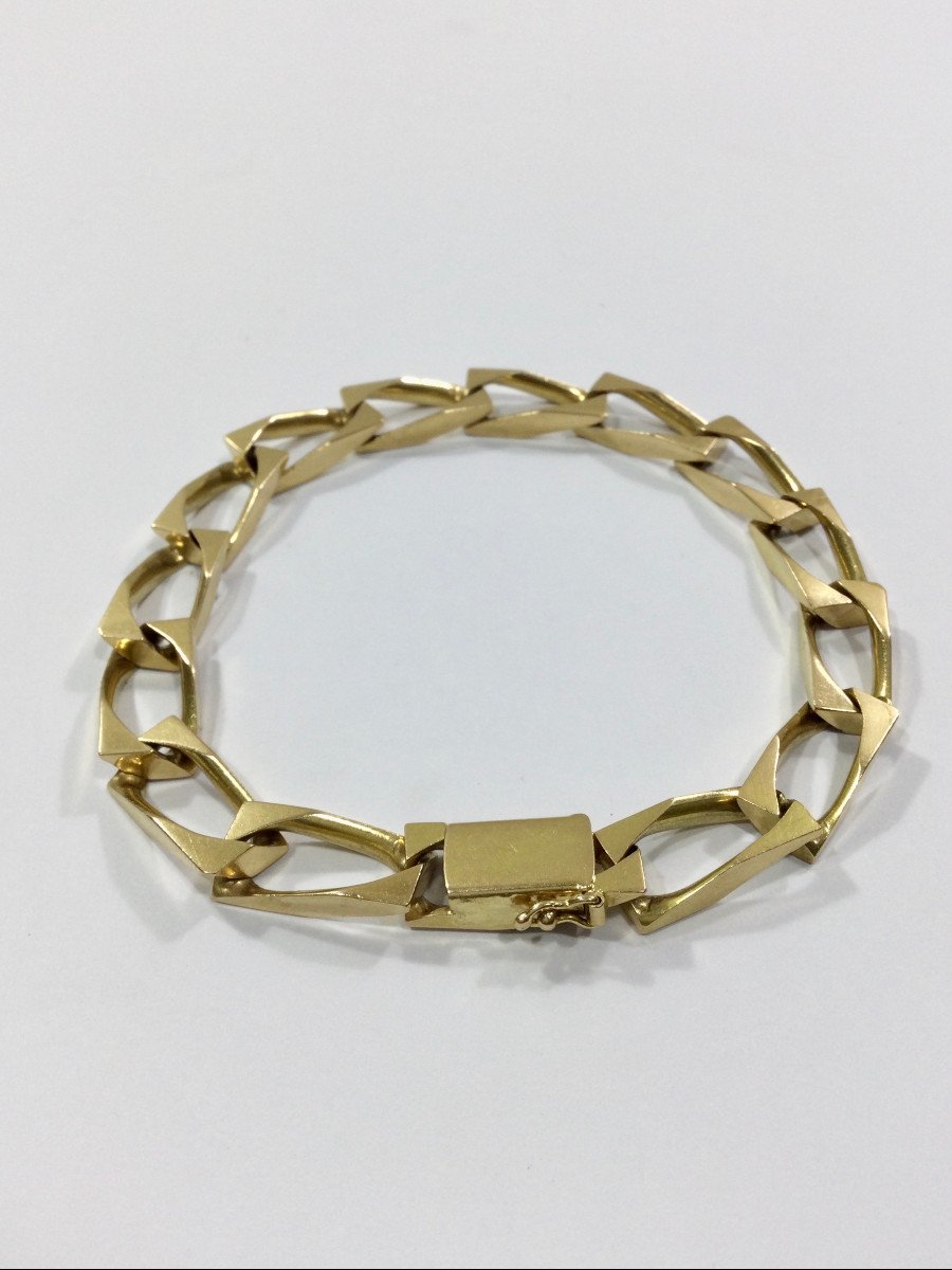 Men's Bracelet In Rose Gold-photo-3