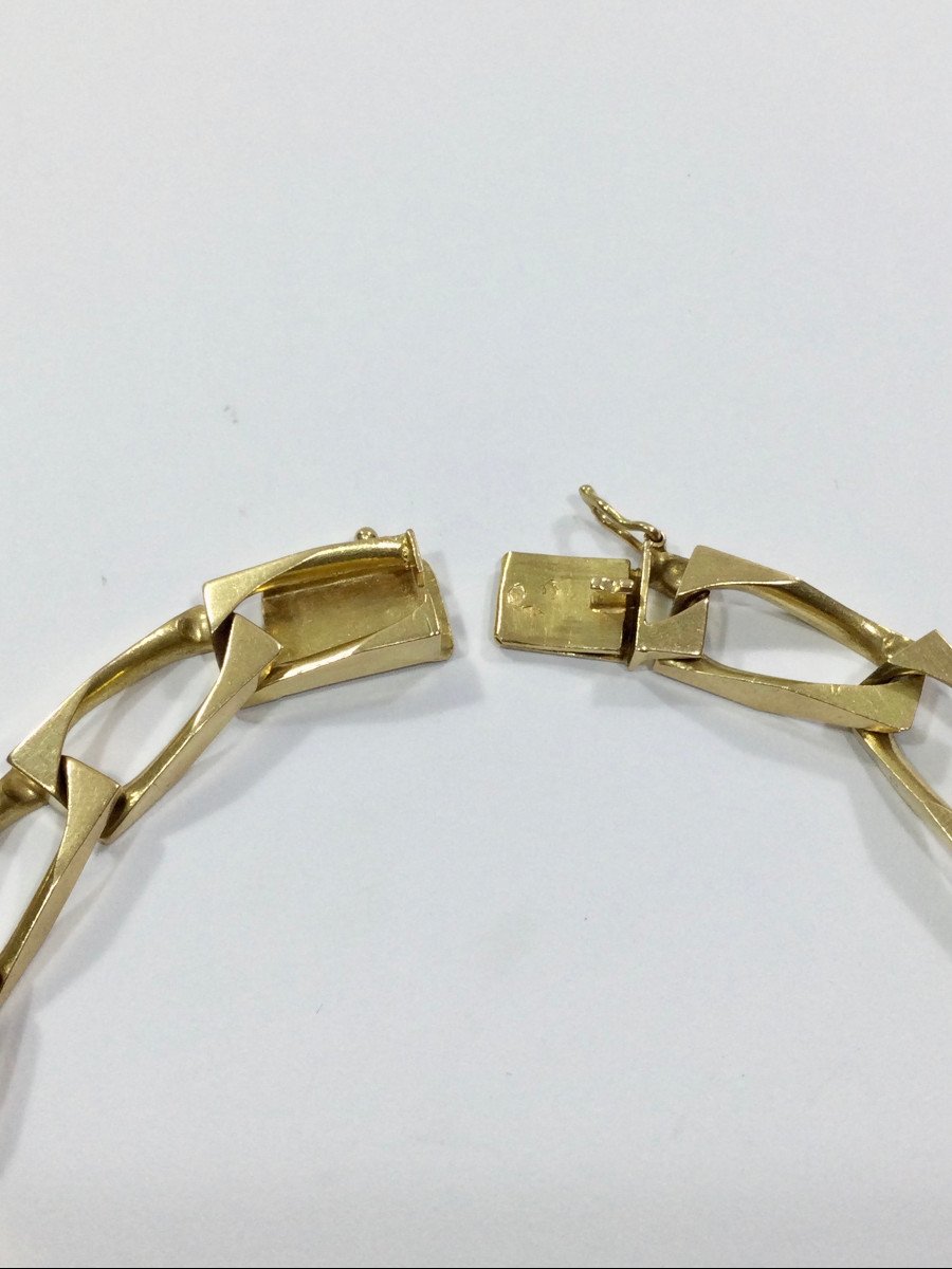 Men's Bracelet In Rose Gold-photo-6