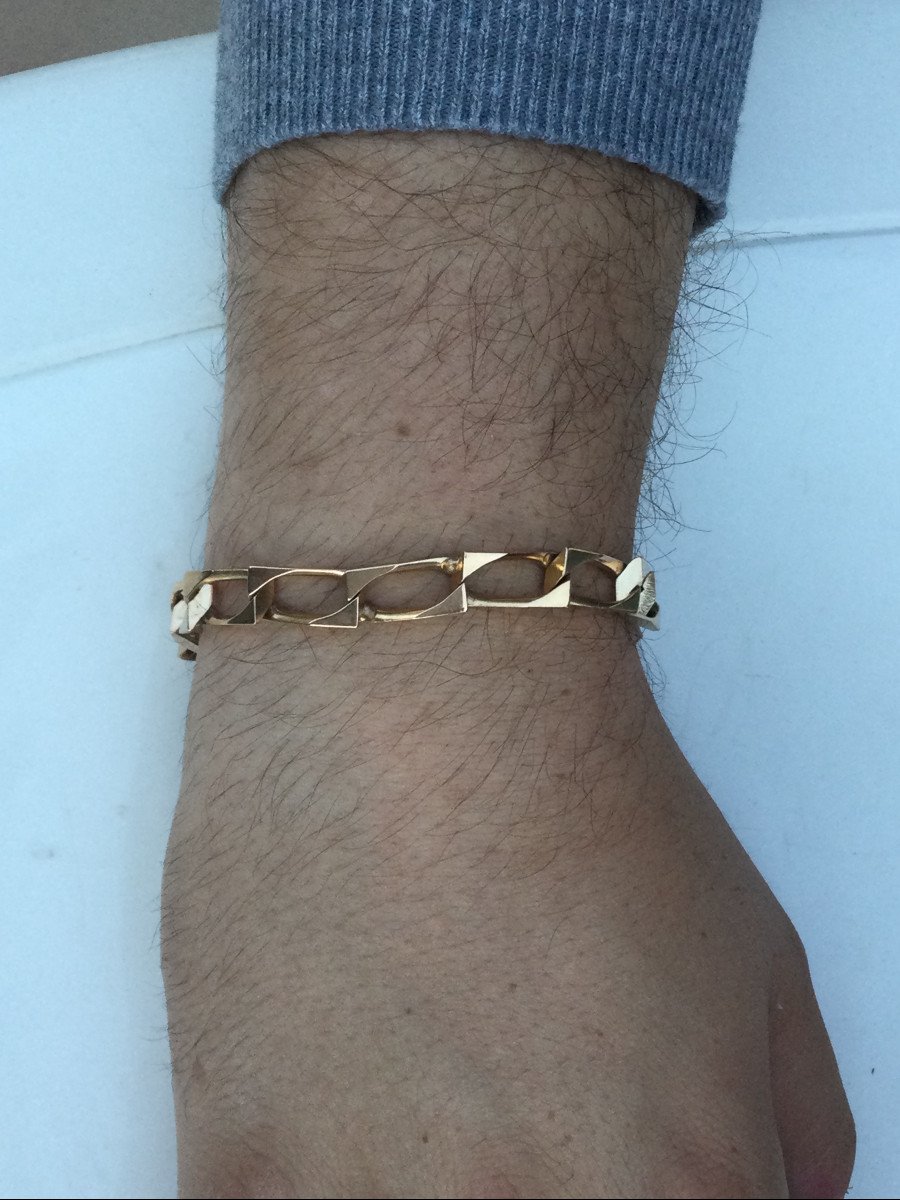 Men's Bracelet In Rose Gold-photo-8
