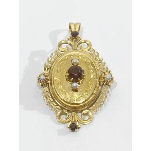 Napoleon III Gold Pendant