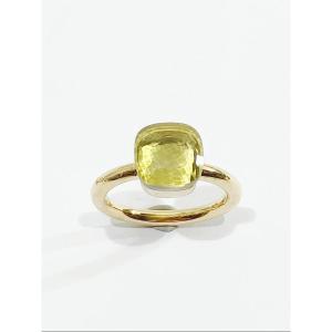 Pomellato - Bague Or Et Citrine