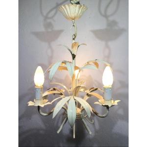 3-light Leaf Chandelier