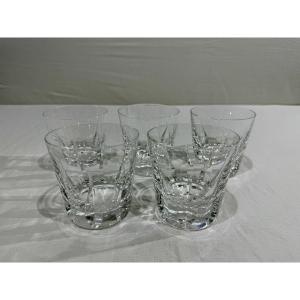 Saint-louis - 5 Whiskey Glasses Cerdagne Model