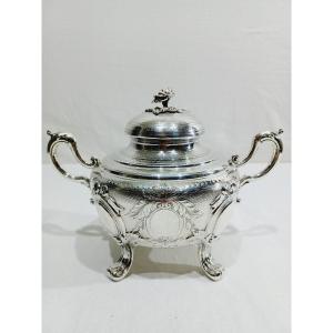 Sugar Bowl In Sterling Silver 