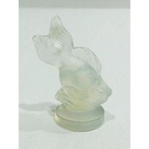 Sabino - Fighting Fish In Opalescent Glass