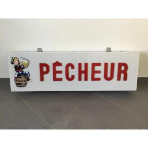 Enseigne Lumineuse Pêcheur 