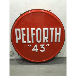 Plaque Ronde Pelforth « 43 »