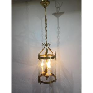Empire Style 3-light Bronze Lantern 