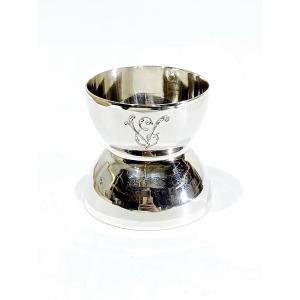 César Tonnelier - Coquetier argent diabolo EV