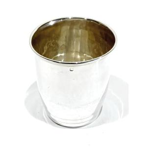 Ernest Prost - Timbale en argent lisse