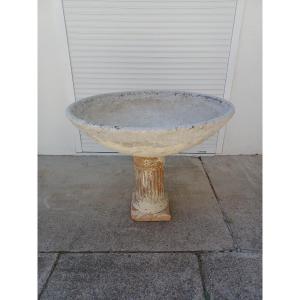 Jardinière pied colonne
