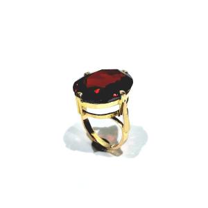 Gold And Garnet Ring 