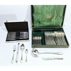 Christofle - 50 Piece Rubans Croisés Mixer Set