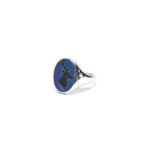Agate Bleue 18-carat White Gold 