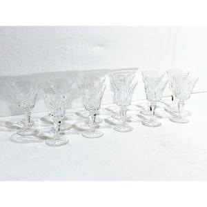 11 VERRES A LIQUEUR  SAINT LOUIS MODÈLE CAMARGUE