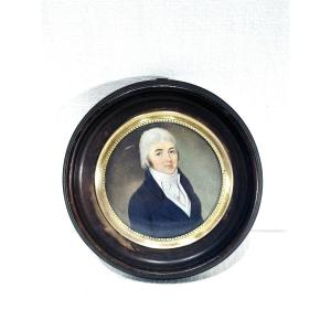 Miniature Portrait Of A Man