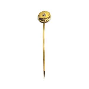 Epingle à Cravate Or Et Diamant