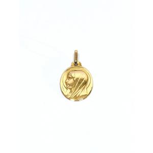 Lasserre - Religious Medal In Virgin Gold