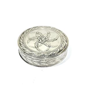 Henin Et Cie - Silver Pill Box