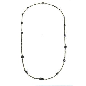 Sautoir en or et Perles de Tahiti.
