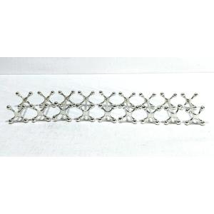 SFAM - Série De 9 Portes Couteaux En Métal Argenté