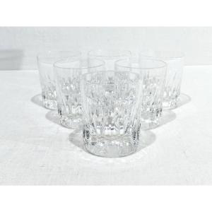 Saint-Louis  - 6 Verres A Liqueur Modèle Deauville