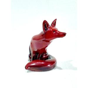 Royal Doulton Flambe - renard rouge