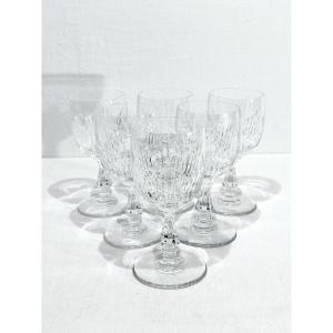 Saint-Louis - 6 Verres A Vin Rouge Modèle Liane