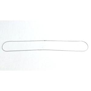 Silver Long Necklace