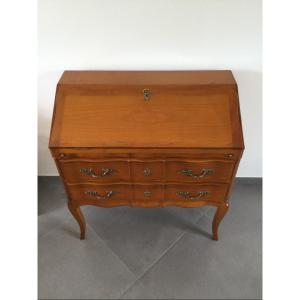 Humpback Desk In Cherry Wood