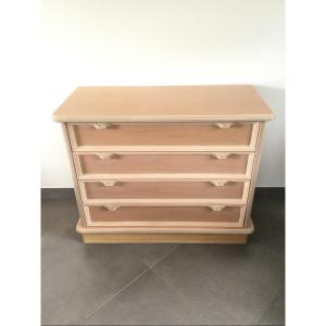 Pink Four-drawer Chest Of Drawers