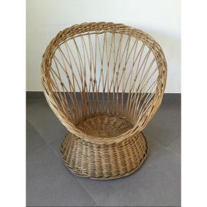 Fauteuil en rotin